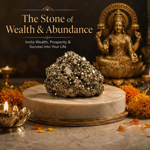 Natural Pyrite Cluster – Stone of Wealth, Confidence & Abundance
